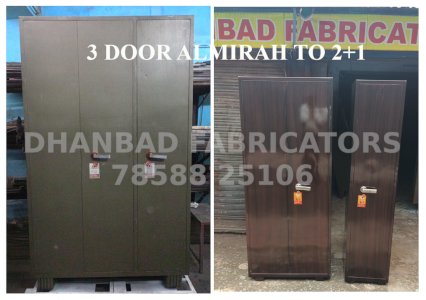 ALMIRAH REPAIR PAINTING 3 DOOR ALMIRAH